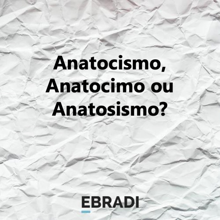 Anatocismo, Anatocimo ou Anatosismo?
