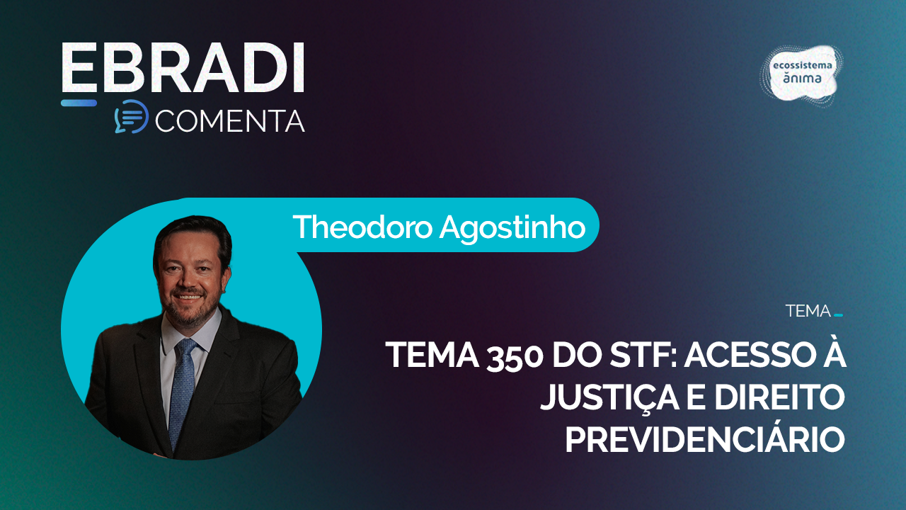 EBRADI comenta tema 350 em curso de pós-graduação com Theodoro Agostinho