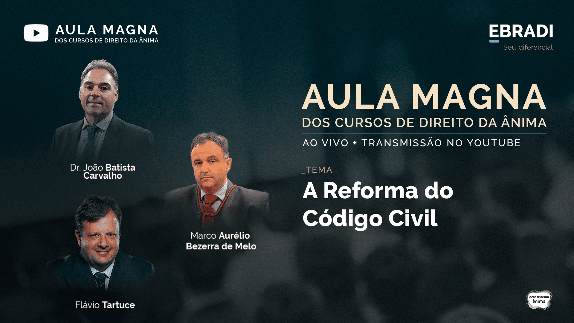 Aula Magna sobre A Rerforma do Código Civil com Flávio Tartuce