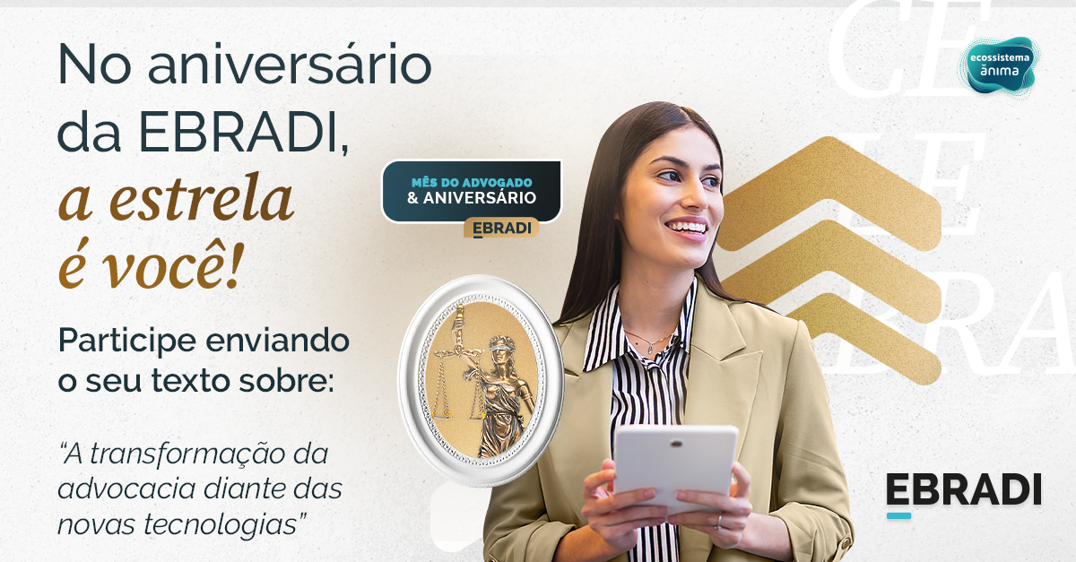 A Estrela é Você: envie seu artigo e faça história com a EBRADI