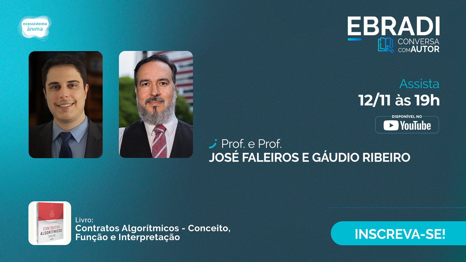 EBRADI Conversa com Autor - Gáudio Ribeiro e José Faleiros